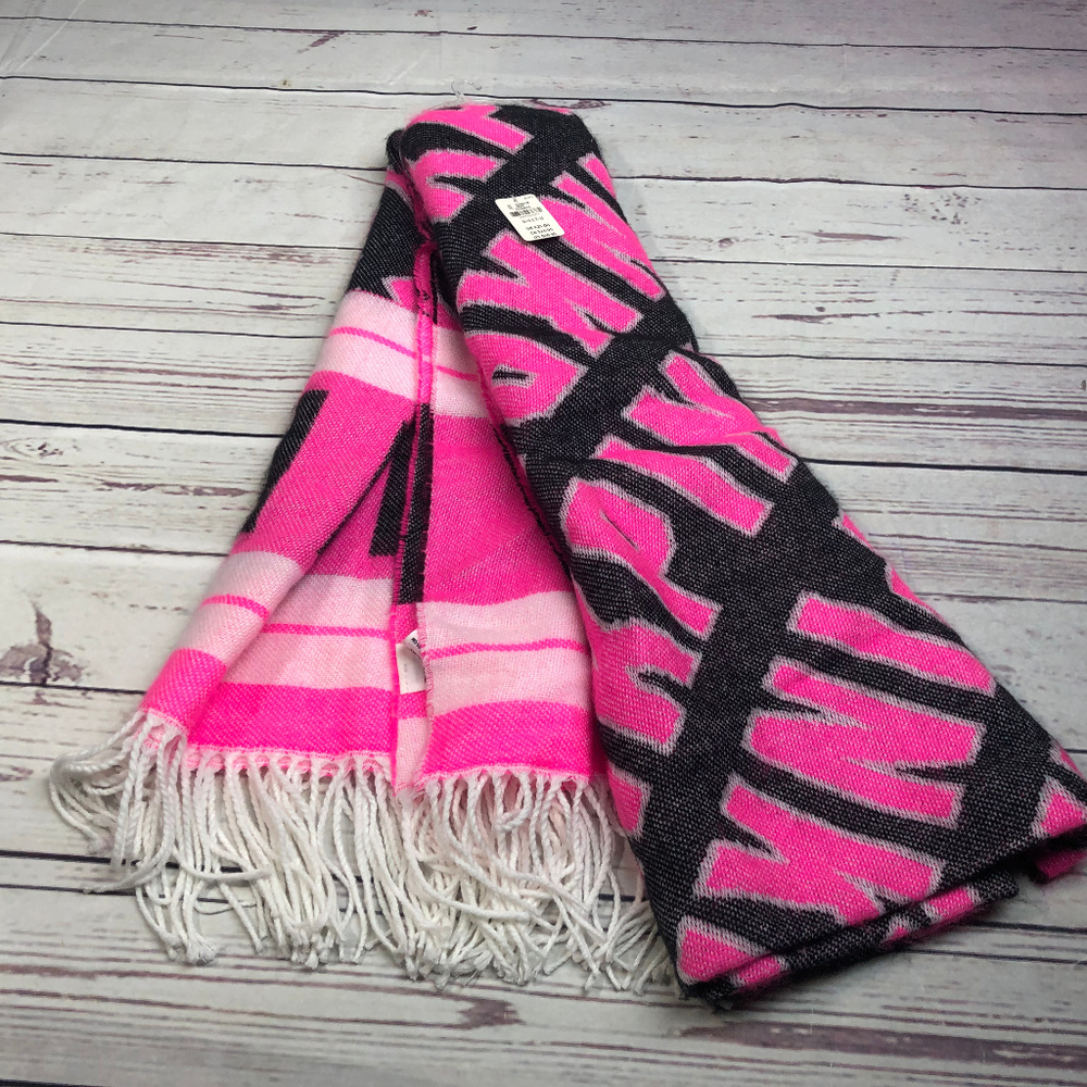 Victoria's Secret PINK oversized Scarf wrap 27x88"